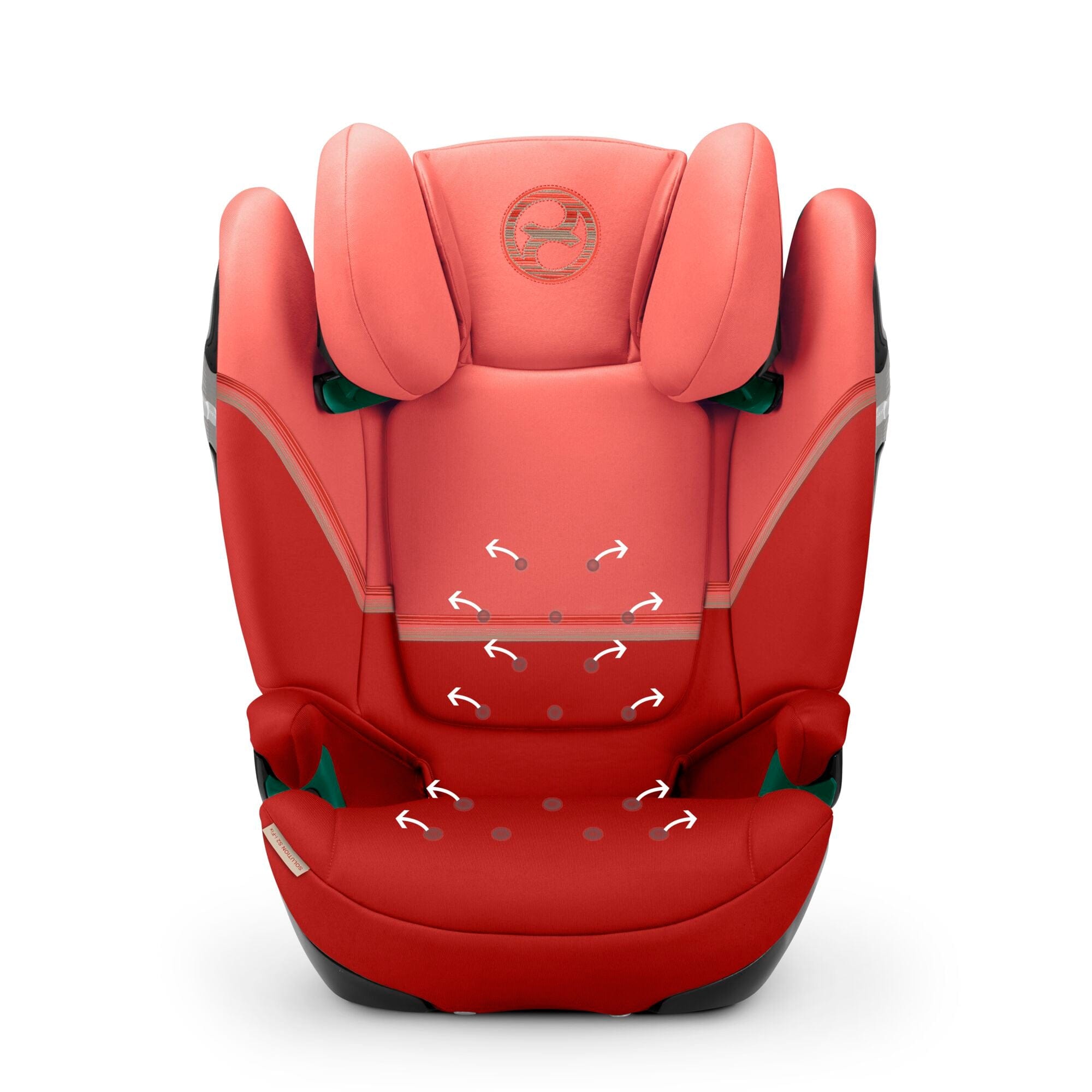 Cybex Solution S2 i-FIX High Back Booster Hibiscus Red